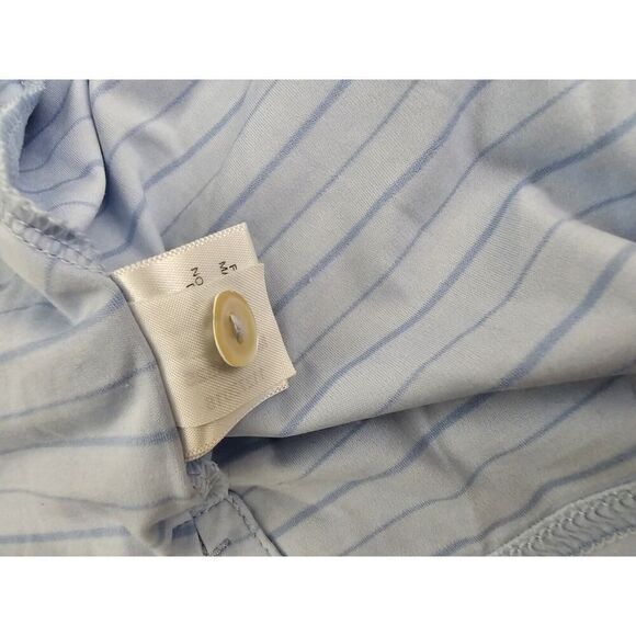 Peter Millar Featherweight Golf Polo Shirt Men’s Size XL Blue Striped - Picture 16 of 16